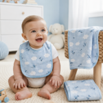 Briarcliff Premium Bib & Burp Cloth Set