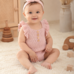 Linden Premium Muslin Romper Set