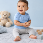 Aster Cotton Graphic Tee Set