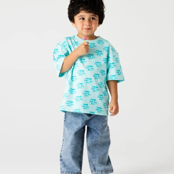 Boys Mint Mood Relaxed Tee