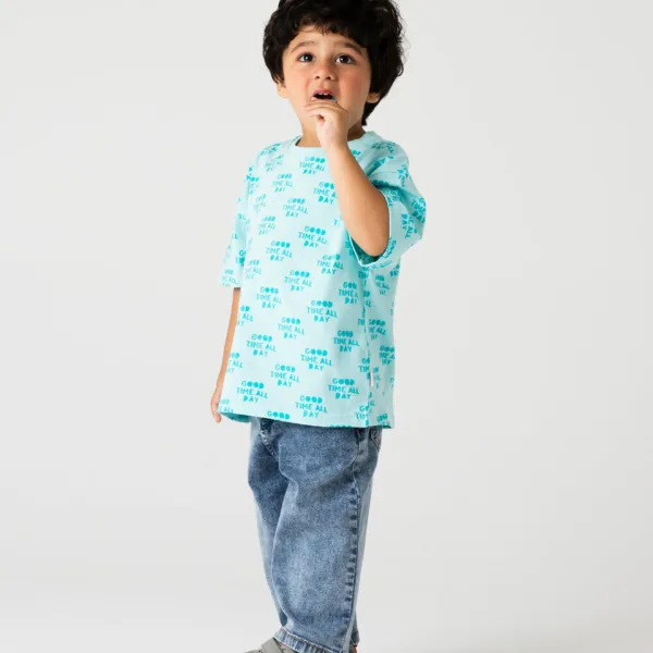 Boys Mint Mood Relaxed Tee