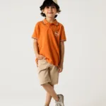 Boys MMXI Classic Rust Polo