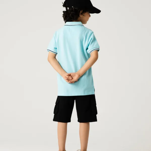 Boys MMXI Classic Mint Polo