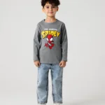 Boys Spidey Grey Hero Tee