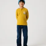 Boys Sand Trail Henley Tee