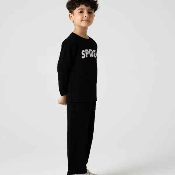 Boys Spidey Marvel Black Co-ord Set