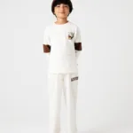Boys Trailmark Off-White Co-ord Set