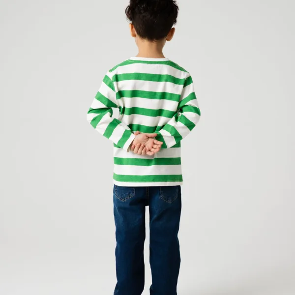 Boys Mickey Stripe Graphic Tee