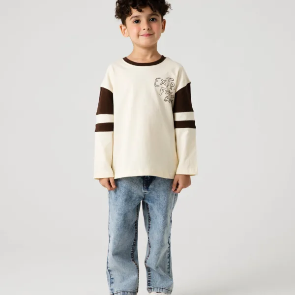 Boys Choco-Edge Drop Tee