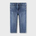 Boys Classic Blue Straight Denim Jeans