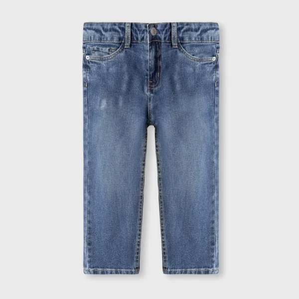 Boys Classic Blue Straight Denim Jeans