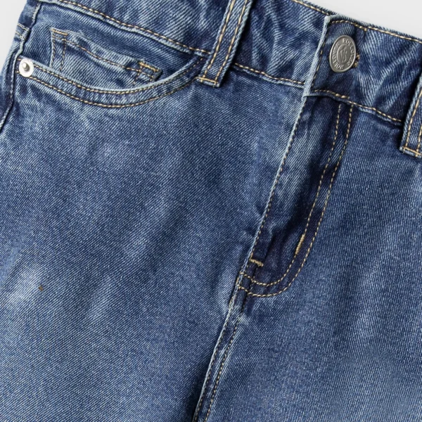 Boys Classic Blue Straight Denim Jeans
