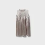 Sleeveless Silk Party Dress