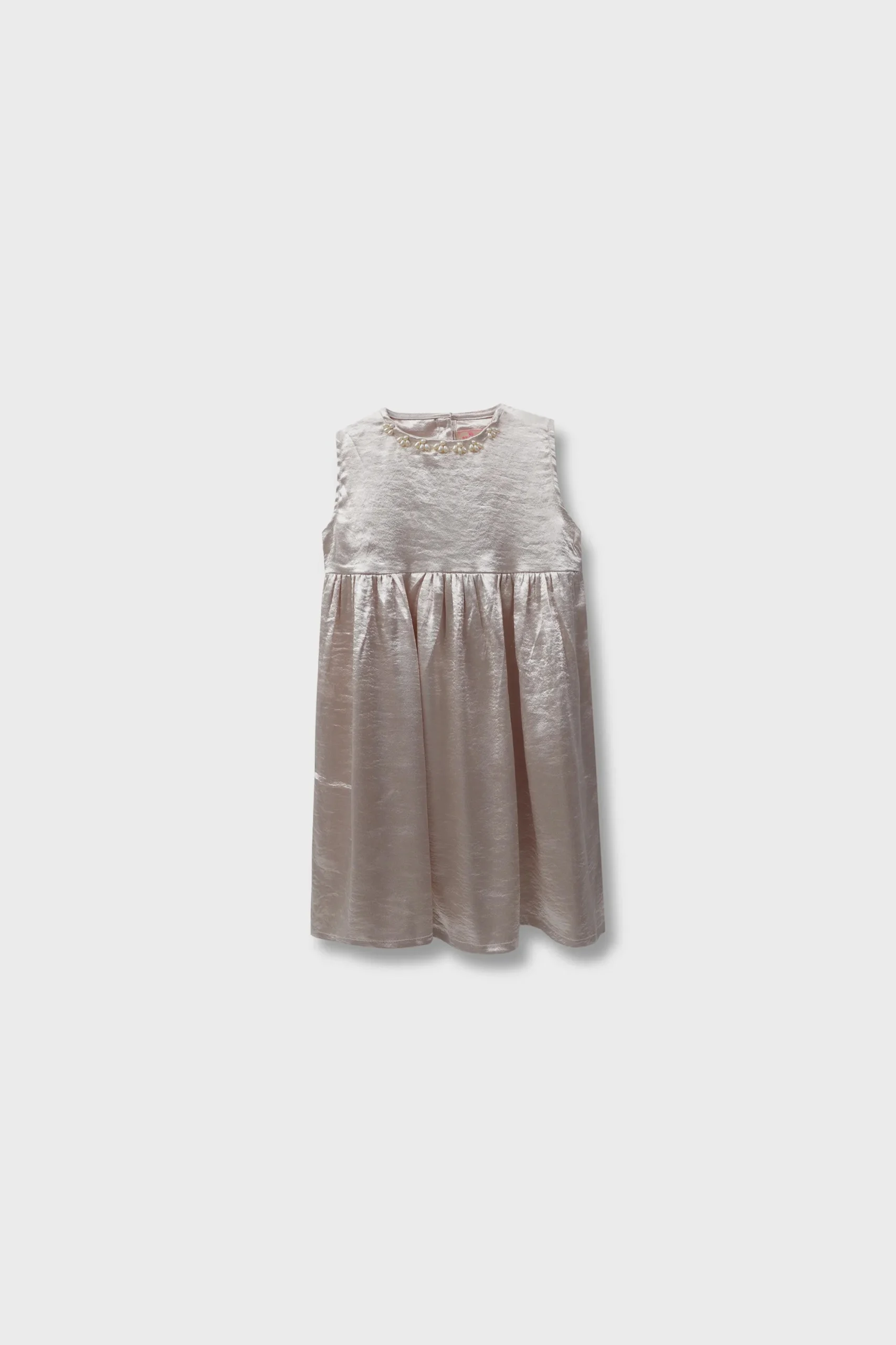 Sleeveless Silk Party Dress