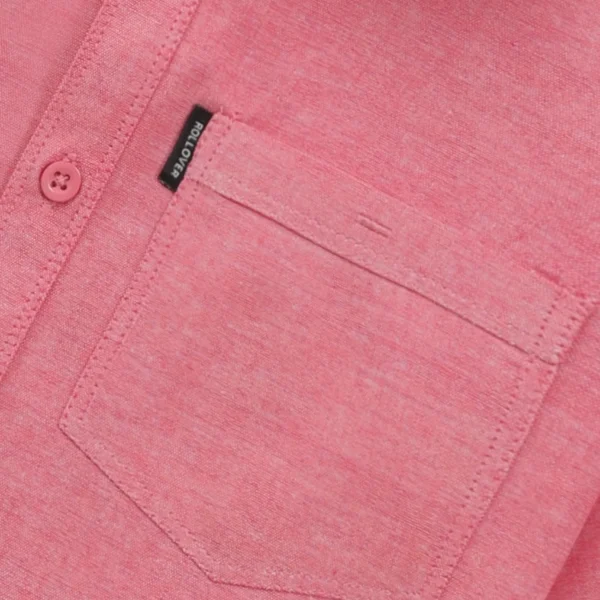 Boys Red Horizon Chambray Shirt
