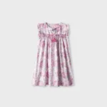 White Bloom Cotton Dress