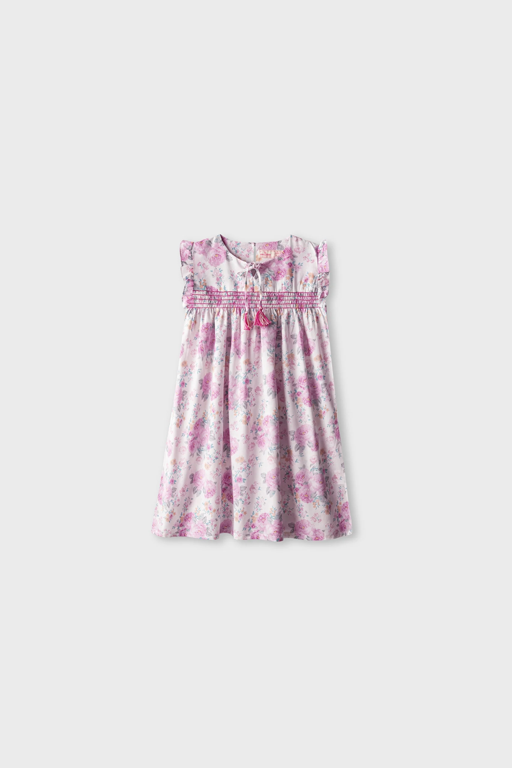 White Bloom Cotton Dress