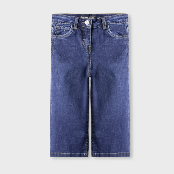 Girls Indigo Breeze Wide Leg Jeans