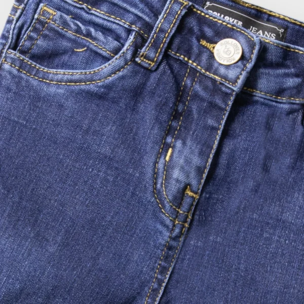 Girls Indigo Breeze Wide Leg Jeans