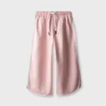 Girls Pink Cloud Terry Trousers