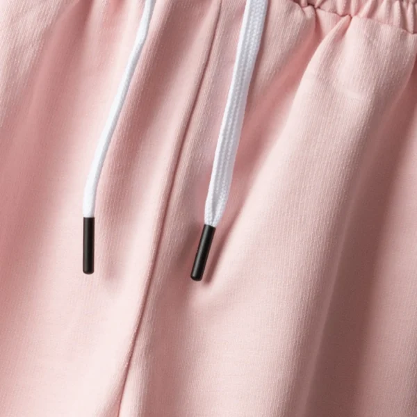 Girls Pink Cloud Terry Trousers
