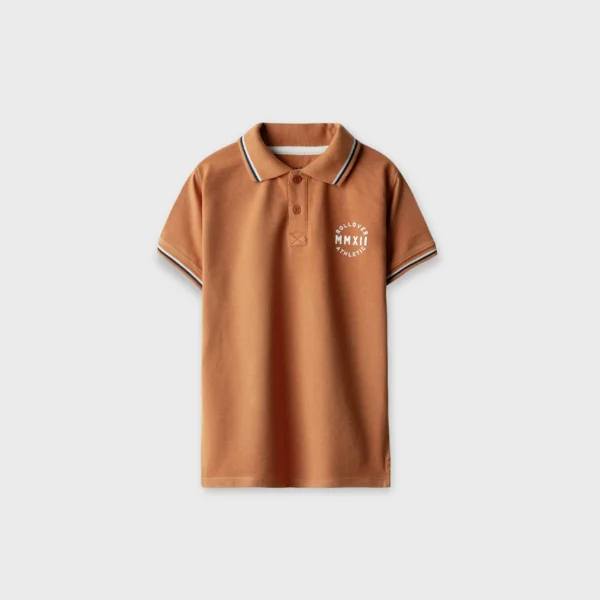 Boys MMXI Classic Rust Polo