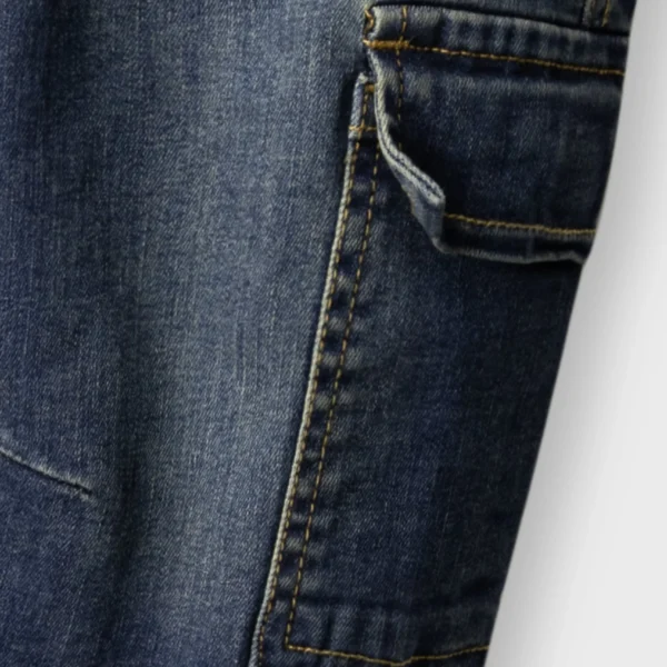 Boys Blue Cargo Jogger Jeans
