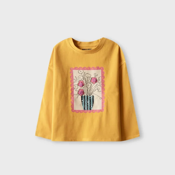 Sand Bouquet Graphic Drop Tee