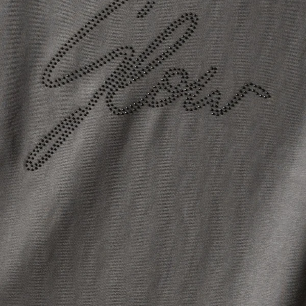 Girls Charcoal Muse Drop Tee