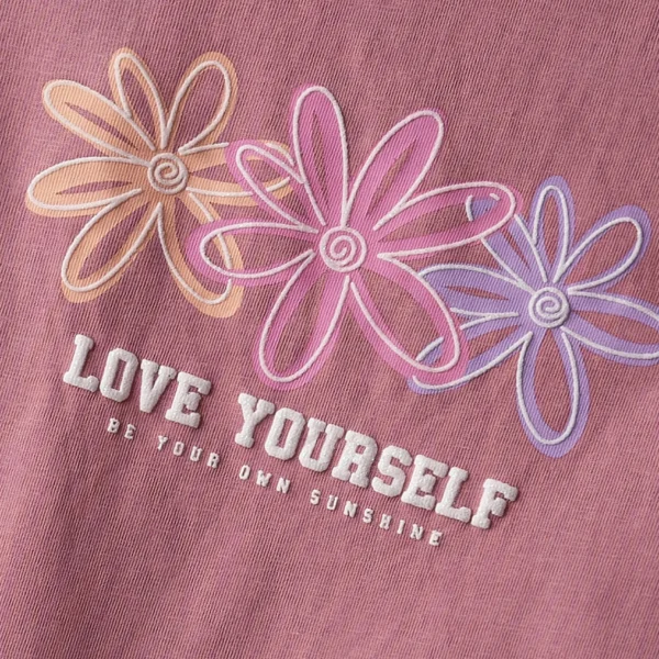 Tea Pink Love Yourself Tee