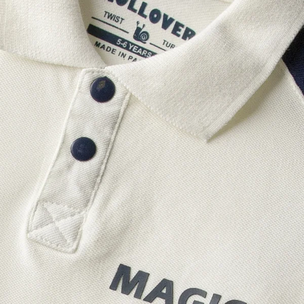 Boys Magic Club Off-White Polo