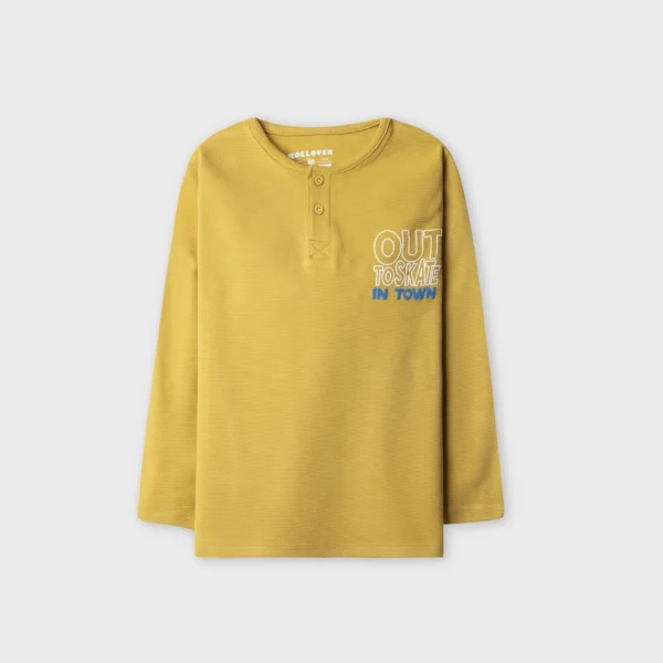 Boys Sand Trail Henley Tee