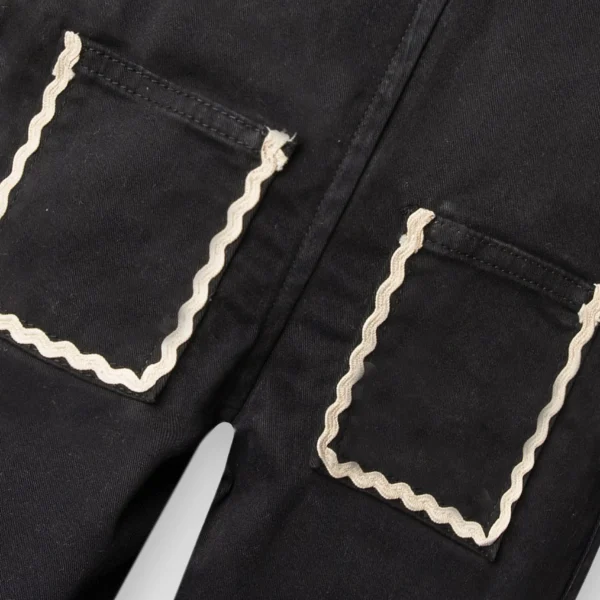 Girls Utility Twill Dungaree Set