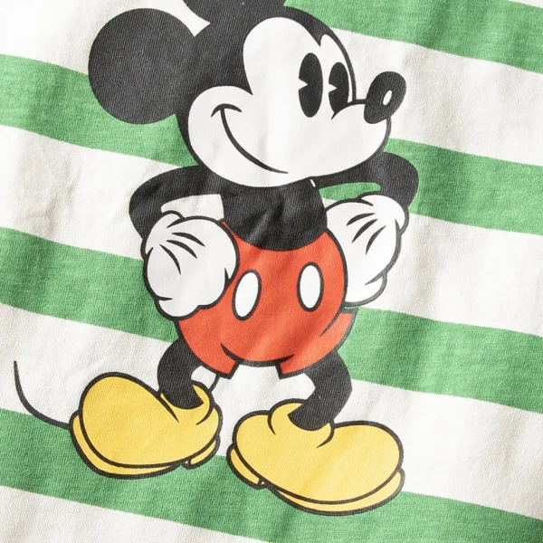 Boys Mickey Stripe Graphic Tee