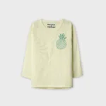 Girls Soft Sunny Pineapple Tee