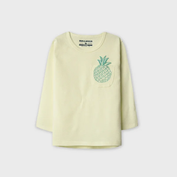 Girls Soft Sunny Pineapple Tee