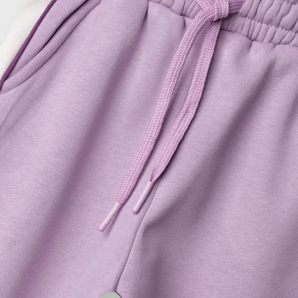 Girls Lilac Line Loose-Fit Trousers